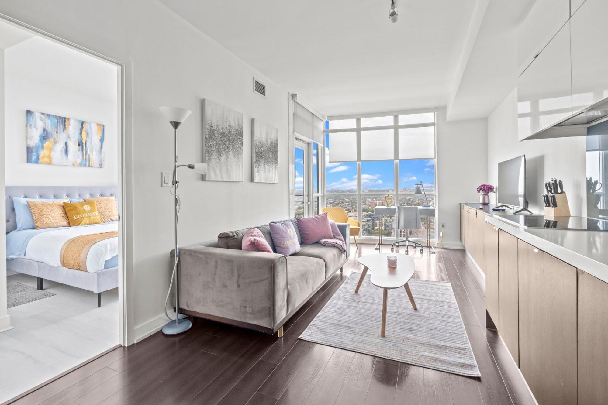 Globalstay Elegant Downtown Apartments トロント エクステリア 写真