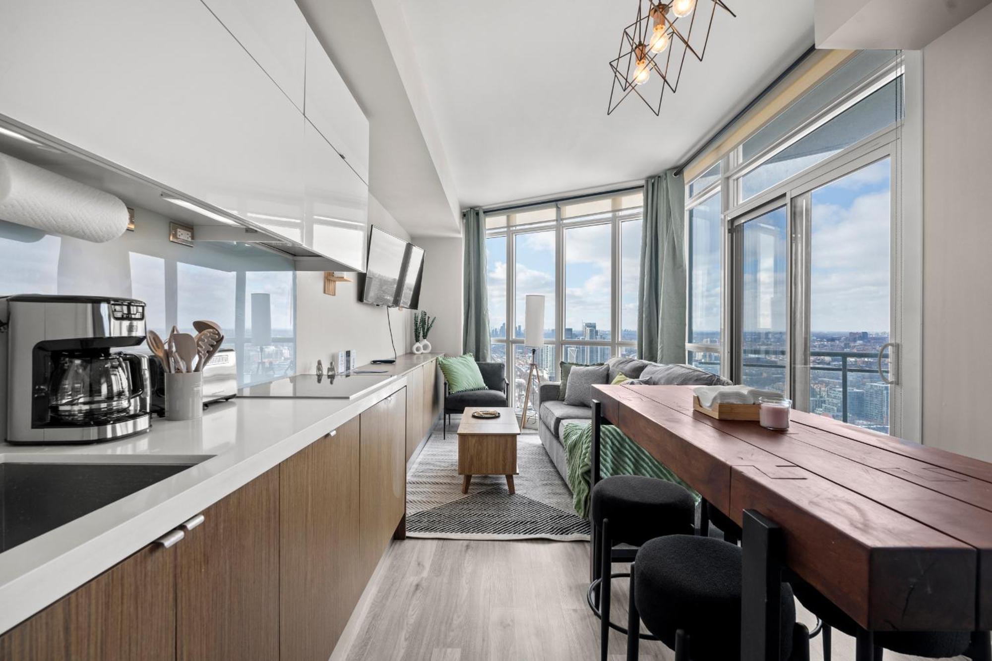 Globalstay Elegant Downtown Apartments トロント エクステリア 写真